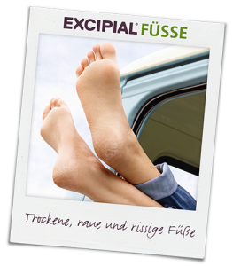 Excipial Fuss-Salbe für sehr trockene und raue Füße